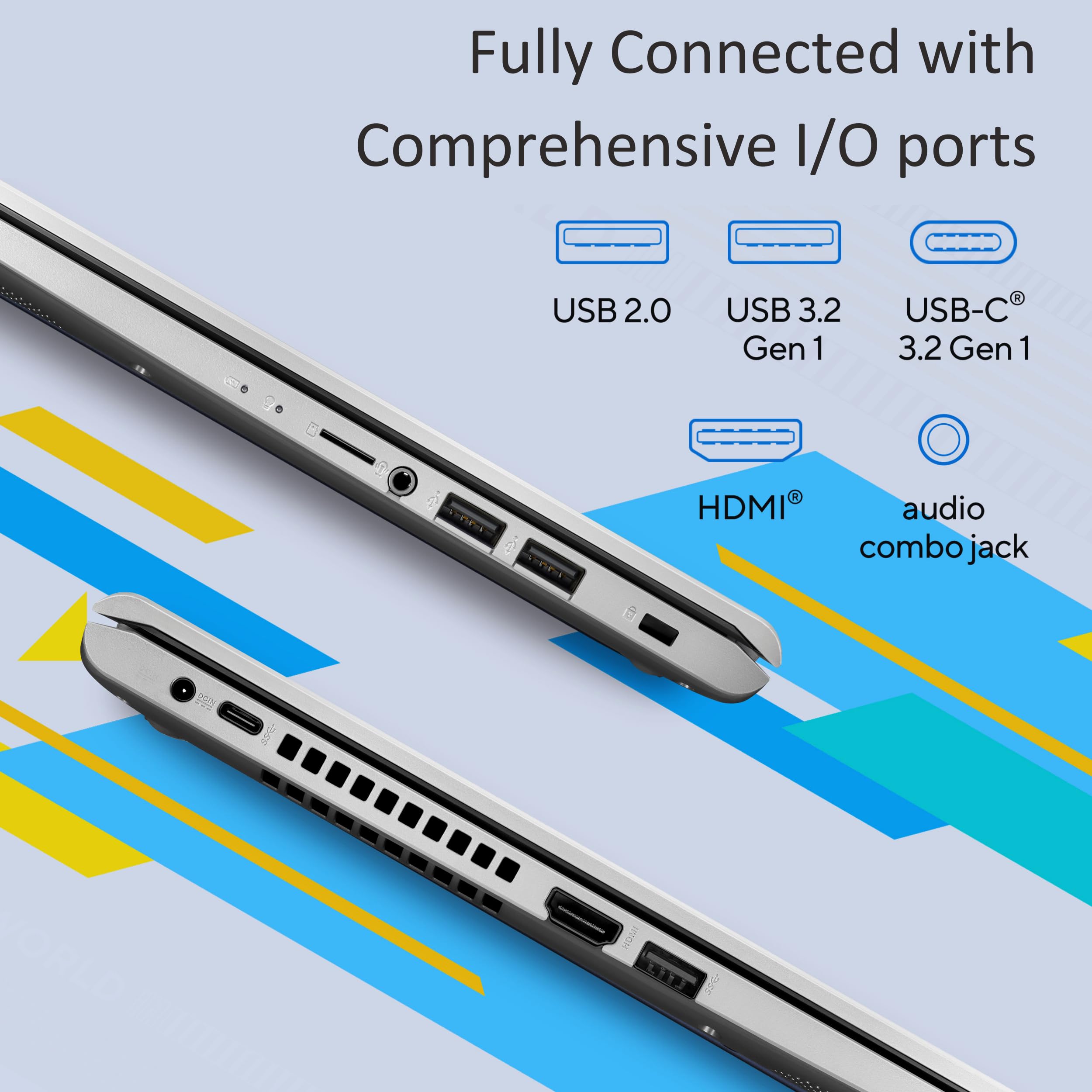 Foto 5 | Ordenador Portátil Asus Vivobook 15.6 Pulgadas Fhd Amd Ryzen 3 3250u 8 Gb 128 Gb - Venta Internacional.