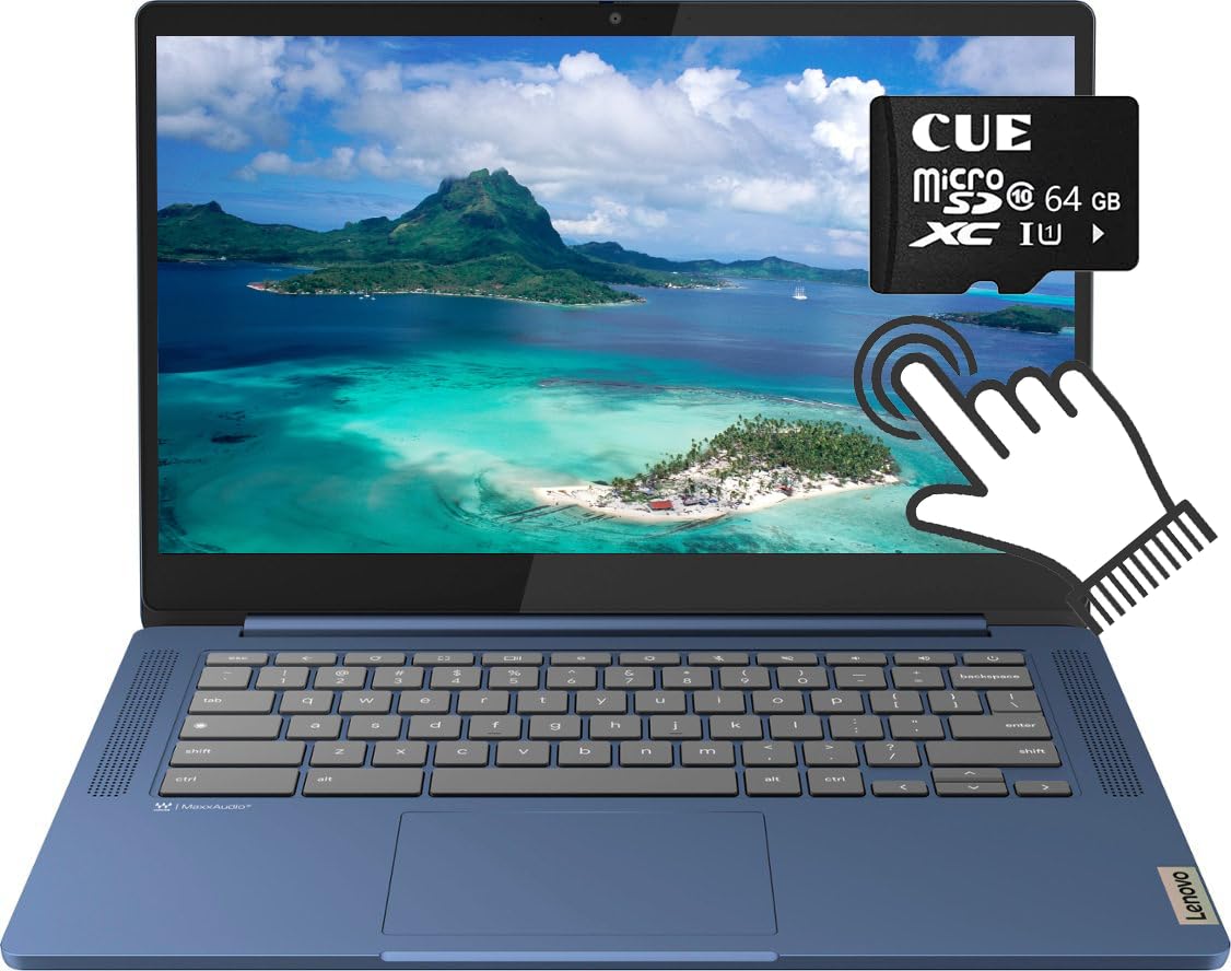 Foto 2 pulgar | Ordenador Portátil Lenovo Ideapad Slim 3 14 Fhd Touch De 4 Gb/128 Gb Chromeos - Venta Internacional.