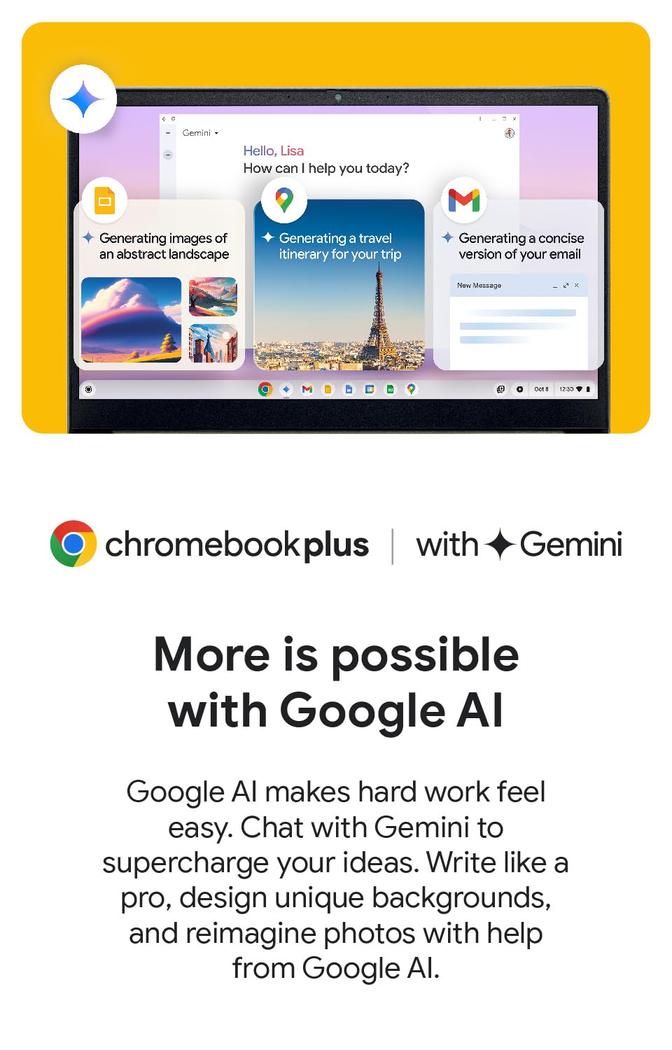 Foto 4 pulgar | Ordenador Portátil Acer Chromebook Plus 514 Cb514-3ht-r8rb 14 Pulgadas 8 Gb/128 Gb - Venta Internacional.
