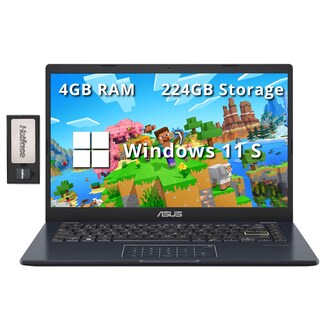 Foto 1 | Ordenador Portátil Asus 14 Fhd Intel Celeron N4500, 4 Gb De Ram, 224 Gb, Win 11 S - Venta Internacional.