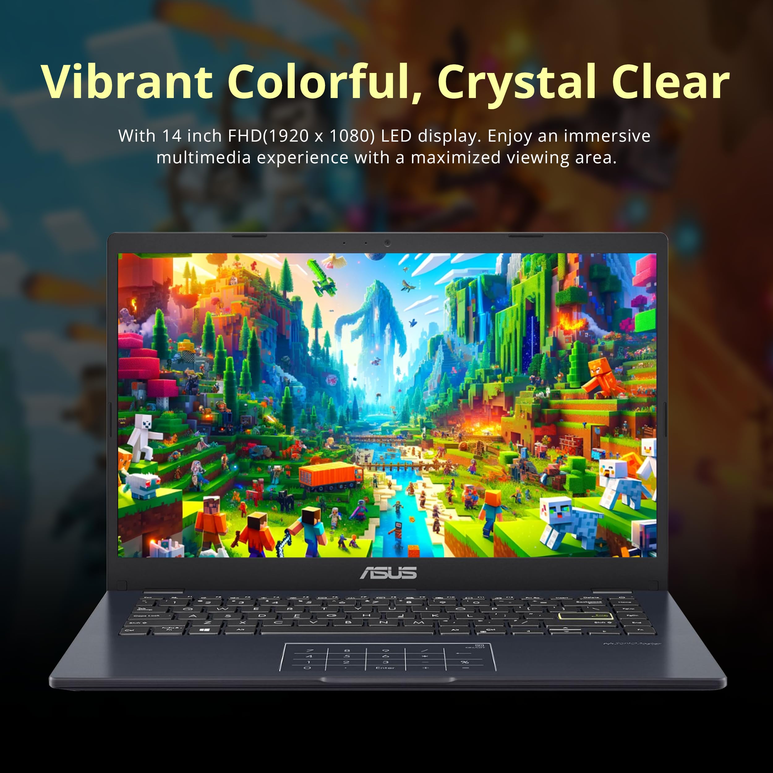 Foto 5 pulgar | Ordenador Portátil Asus 14 Fhd Intel Celeron N4500, 4 Gb De Ram, 224 Gb, Win 11 S - Venta Internacional.