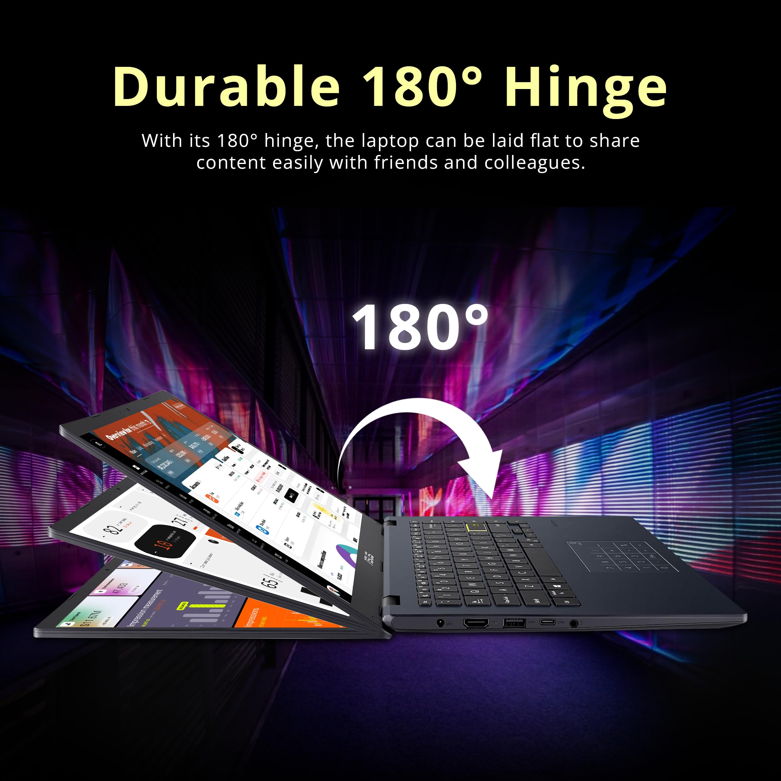 Foto 6 pulgar | Ordenador Portátil Asus 14 Fhd Intel Celeron N4500, 4 Gb De Ram, 224 Gb, Win 11 S - Venta Internacional.