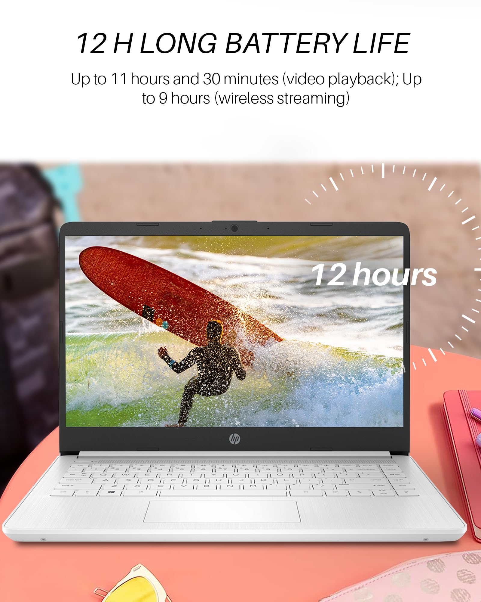 Foto 6 | Portátil Hp Stream De 14 Pulgadas Intel Quad-core N4120, 16 Gb De Ram, 320 Gb - Venta Internacional.