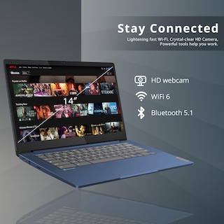 Foto 5 | Ordenador Portátil Lenovo Ideapad Slim 3 Chromebook 14'' 4gb 224gb Azul - Venta Internacional.
