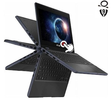 Foto 2 | Ordenador Portátil Asus 11.6 Hd Con Pantalla Táctil 2 En 1 Intel Celeron De 4 Gb/256 Gb - Venta Internacional.