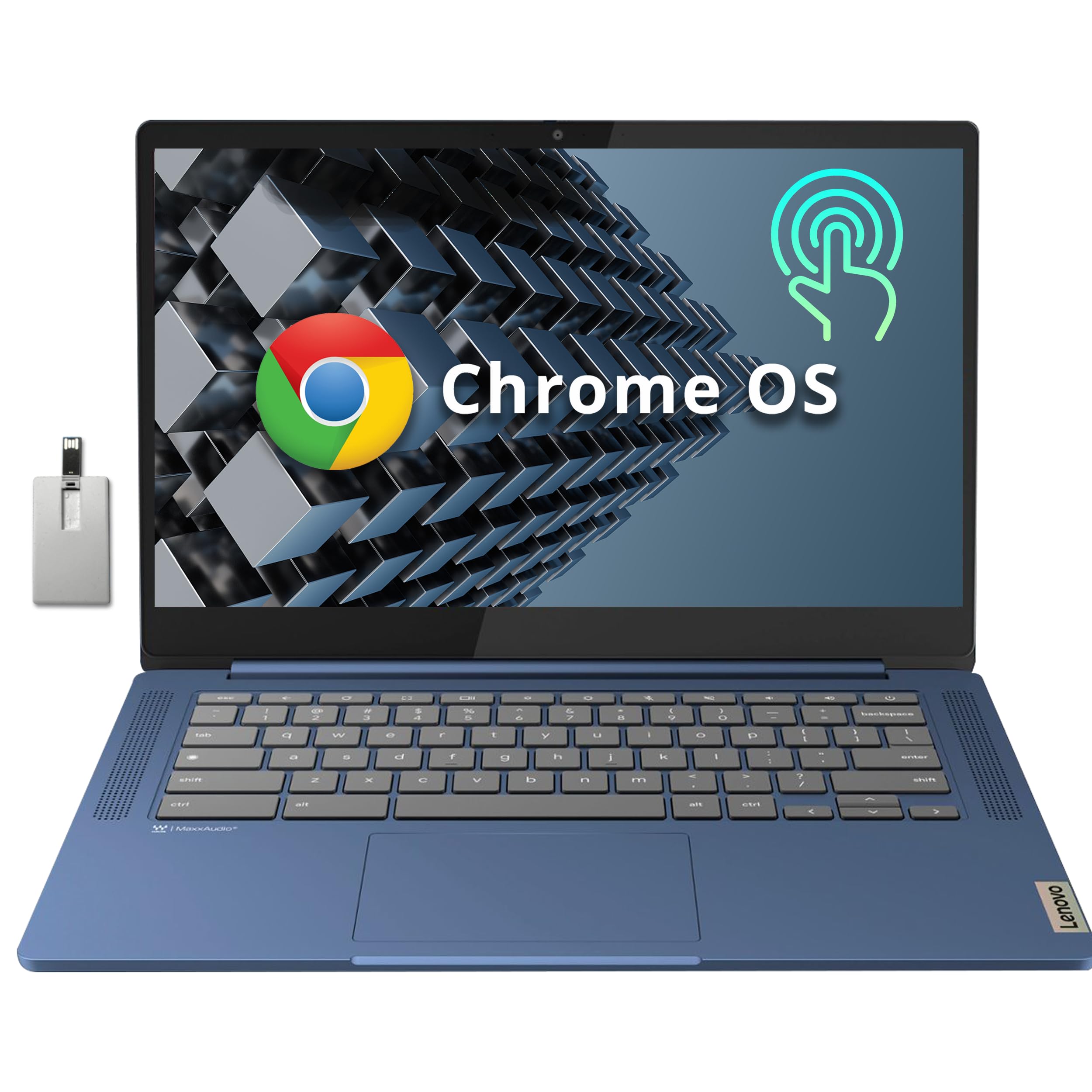 Foto 1 | Ordenador Portátil Lenovo Ideapad Slim 3 Chromebook De 14 Pulgadas, 4 Gb De Ram, 64 Gb De Emmc - Venta Internacional.