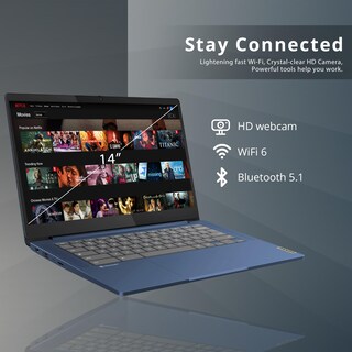 Foto 4 | Ordenador Portátil Lenovo Ideapad Slim 3 Chromebook De 14 Pulgadas, 4 Gb De Ram, 64 Gb De Emmc - Venta Internacional.