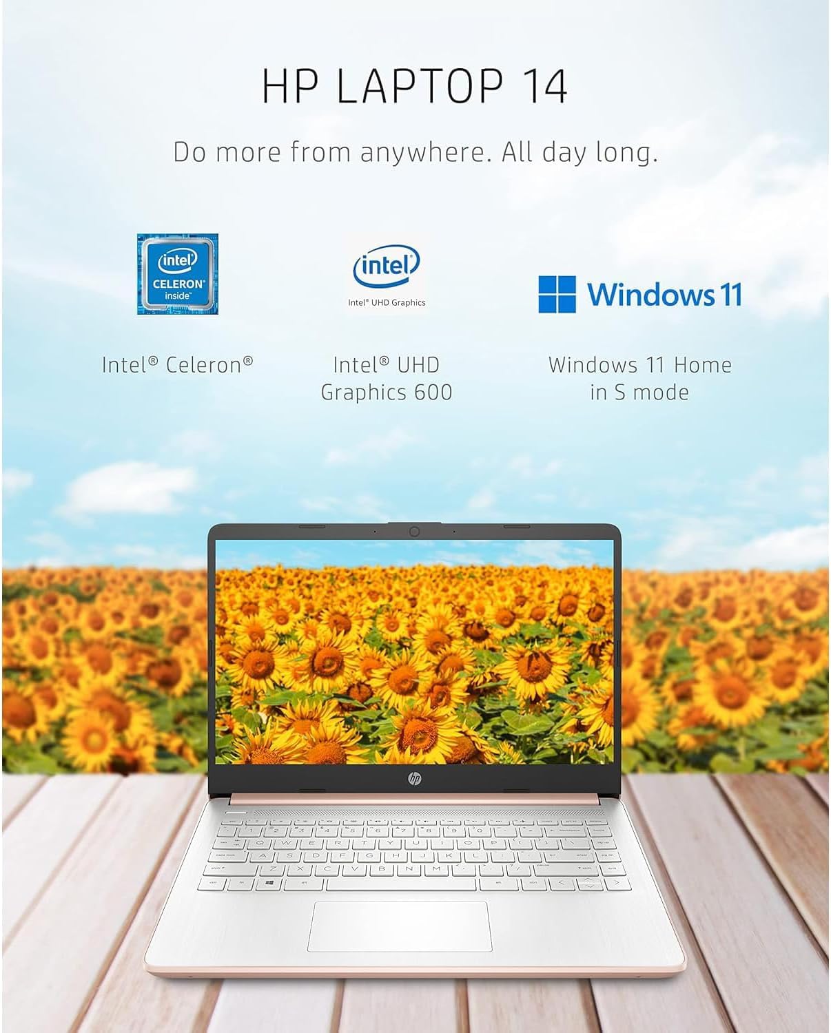 Foto 4 pulgar | Laptop Hp 14 Hd Ultraligero, Delgado, 16 Gb De Ram, 320 Gb - Venta Internacional.