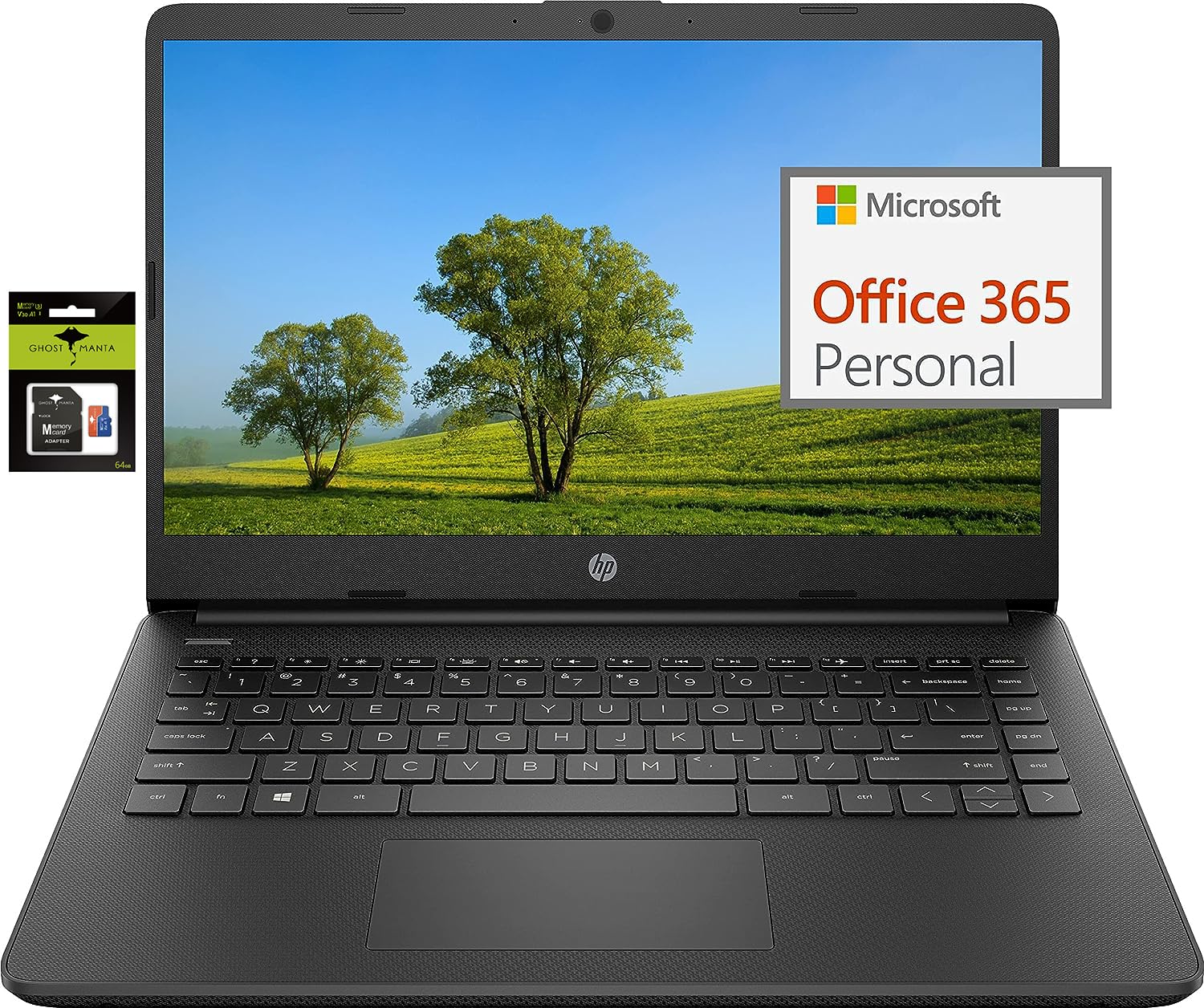 Foto 1 | Laptop Hp 14 Para Estudiantes Y Empresas, Intel Quad-core De 16 Gb De Ram - Venta Internacional.