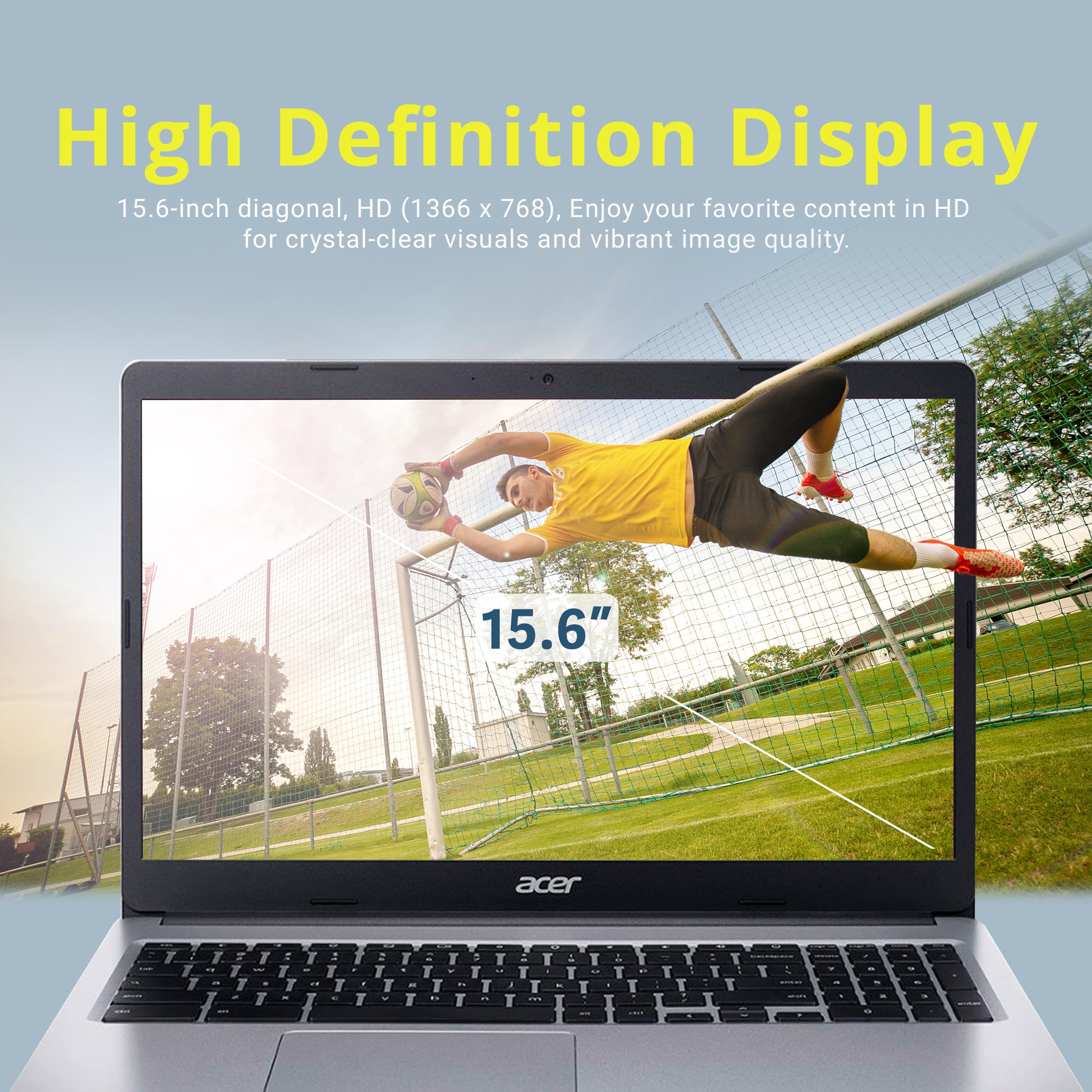 Foto 4 pulgar | Ordenador Portátil Acer Chromebook 315 15.6 Pulgadas Intel Celeron 4 Gb 64 Gb - Venta Internacional.