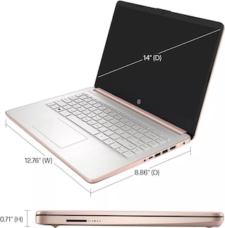 Foto 5 | Ordenador Portátil Hp 14 Hd Intel Celeron N4120 16 Gb Ram 128 Gb Ssd Win11 - Venta Internacional.