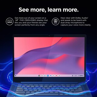 Foto 4 | Ordenador Portátil Lenovo Ideapad Slim 3 Chromebook De 14 Pulgadas, 4 Gb De Ram, 192 Gb - Venta Internacional.