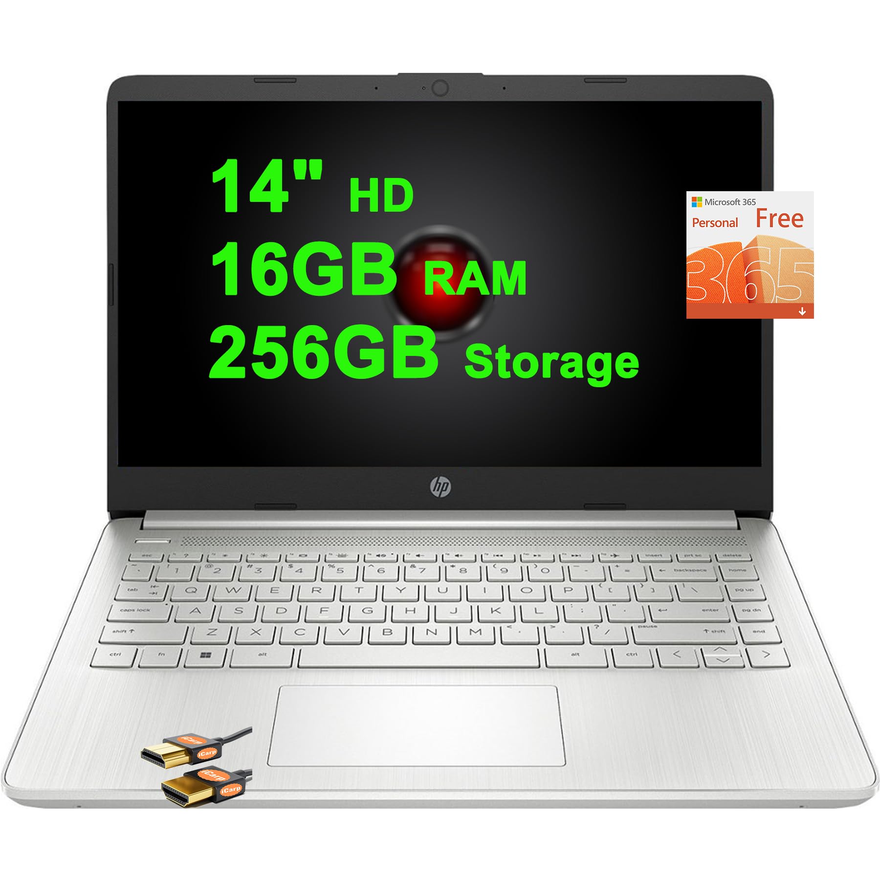 Foto 2 pulgar | Ordenador Portátil Hp 14 Lightweight Business 14 Hd 16 Gb Ram 128 Gb Ssd - Venta Internacional.