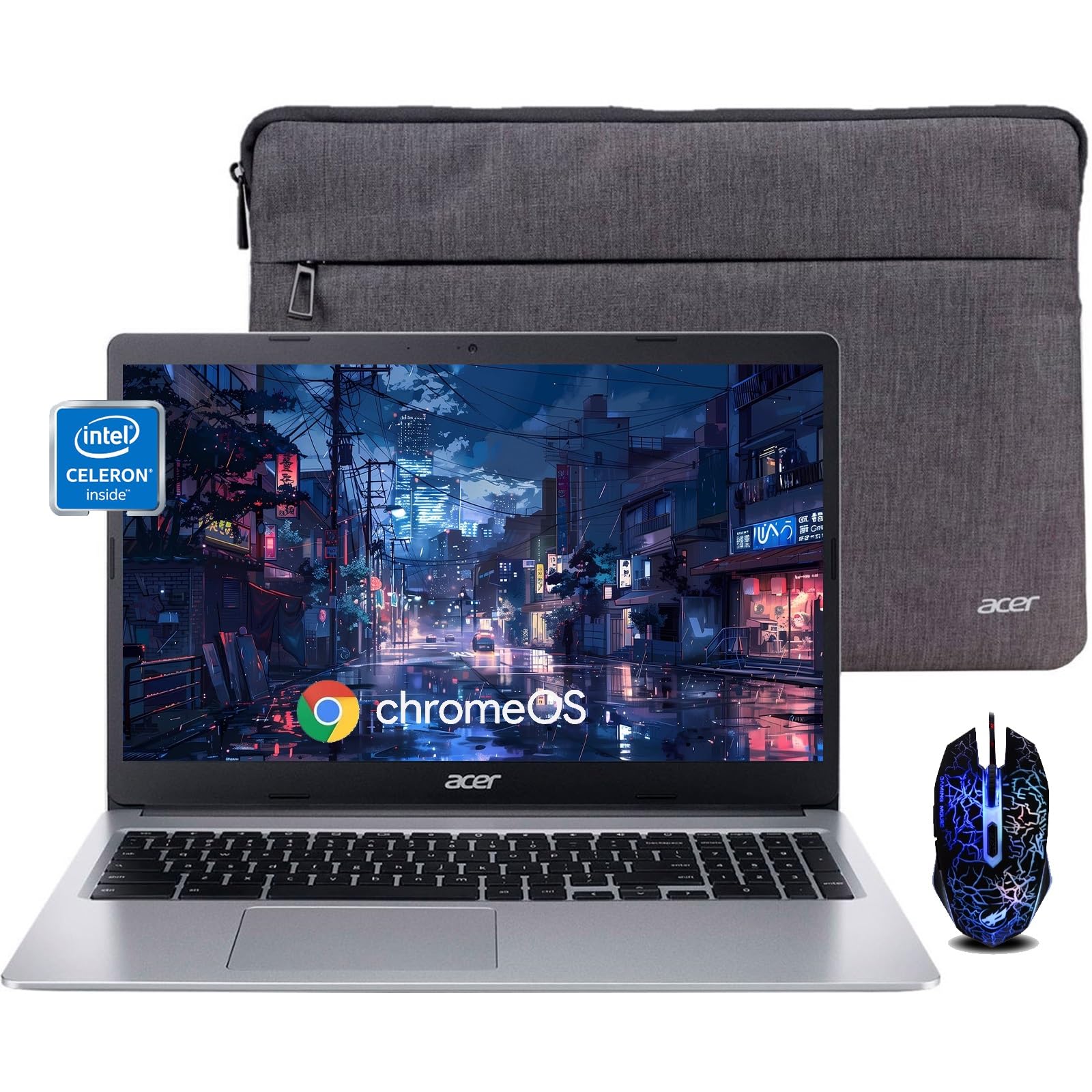 Portátil Acer Chromebook 315 15.6 Pulgadas Intel Celeron 4 Gb Ram 64 Gb - Venta Internacional.