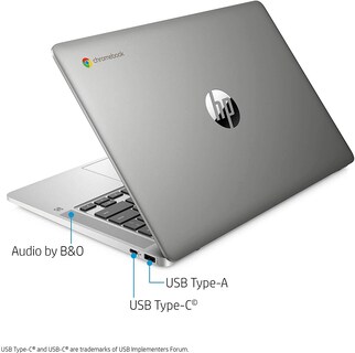 Foto 4 | Computadora Portátil Hp Chromebook Con Pantalla Táctil Hd De 14 Pulgadas, 4 Gb De Ram, 32 Gb - Venta Internacional.