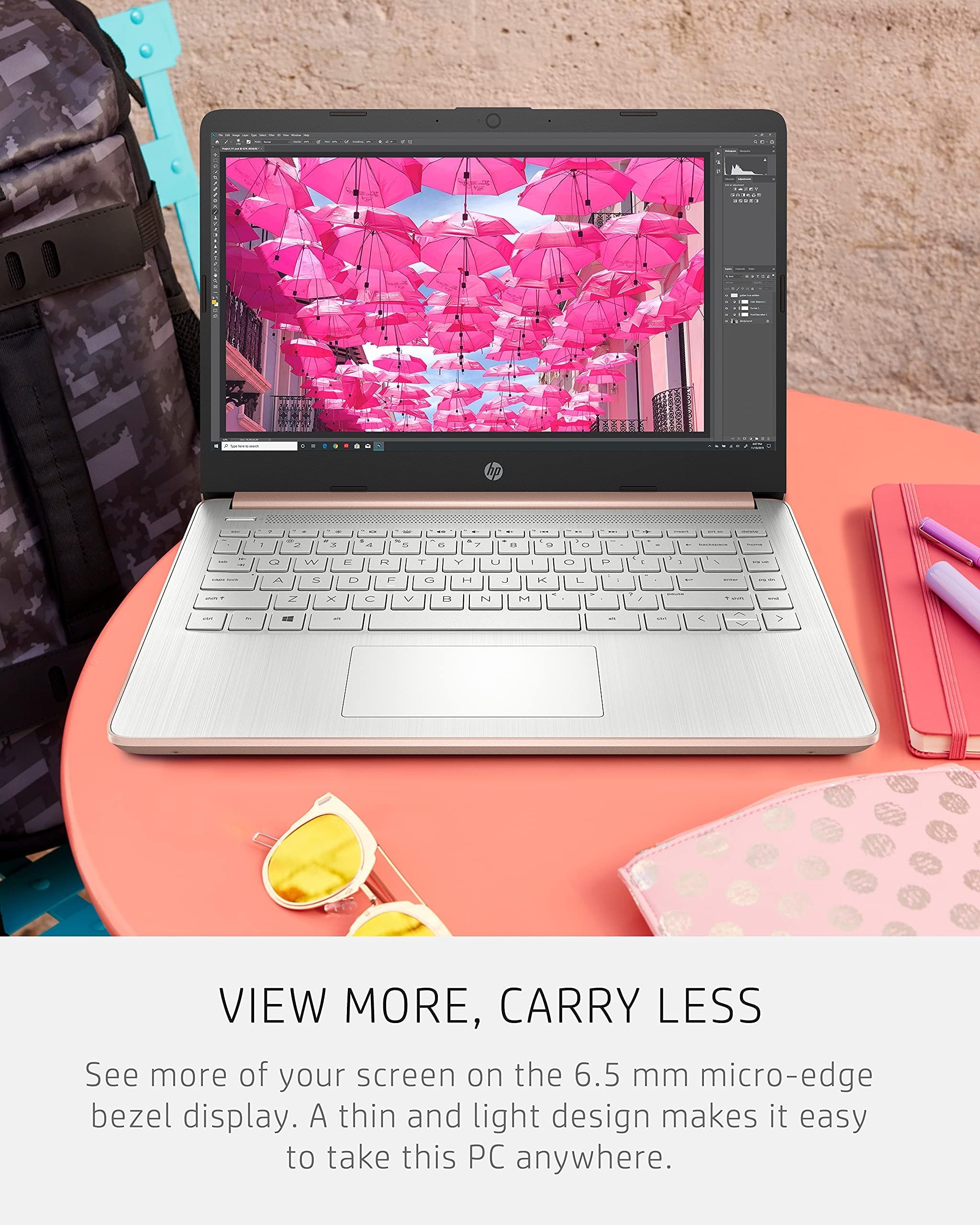 Foto 5 pulgar | Ordenador Portátil Hp Thin Everyday Office Lifetime Lisence De 14 Pulgadas Y 8 Gb De Ram - Venta Internacional.