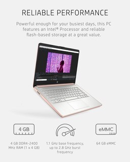 Foto 7 | Ordenador Portátil Hp Thin Everyday Office Lifetime Lisence De 14 Pulgadas Y 8 Gb De Ram - Venta Internacional.