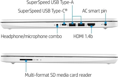Foto 6 | El Portátil Hp Más Nuevo De 14 Hd, Ultraligero, Delgado, 4 Gb De Ram, 128 Gb Ssd - Venta Internacional.