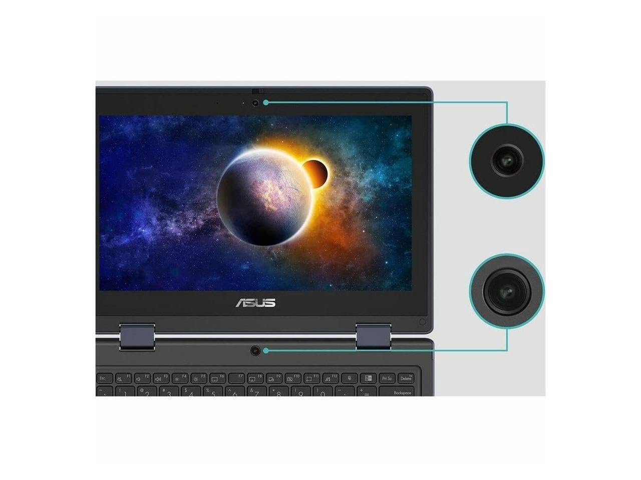 Foto 7 pulgar | Ordenador Portátil Asus Br1102fga-ys14t Táctil De 11,6 Pulgadas, 2 En 1, 4 Gb/128 Gb, Win11 - Venta Internacional.