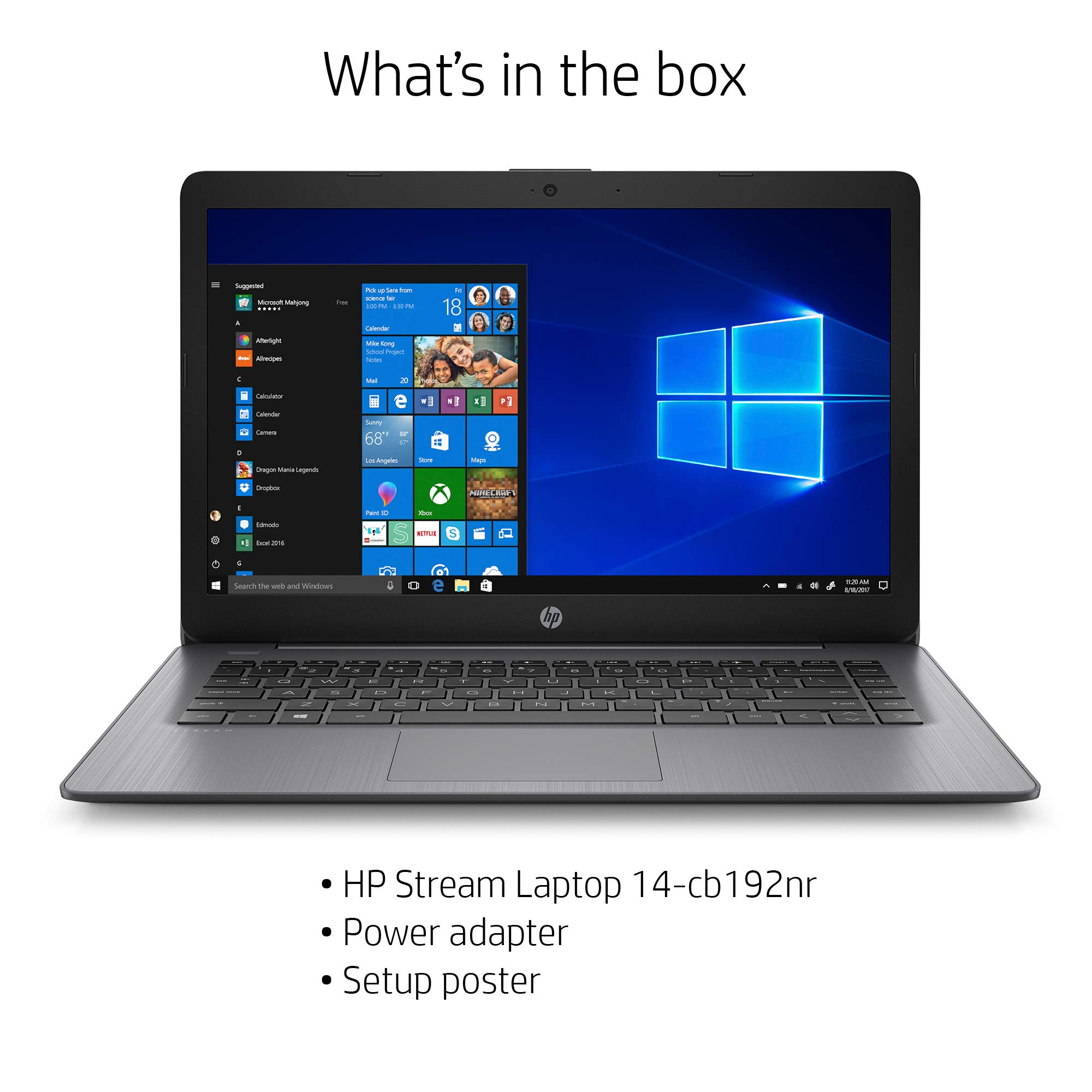 Foto 7 pulgar | Laptop Hp Stream Con Pantalla Táctil Hd De 14 Pulgadas, 4 Gb De Ram, 64 Gb Emmc - Venta Internacional.