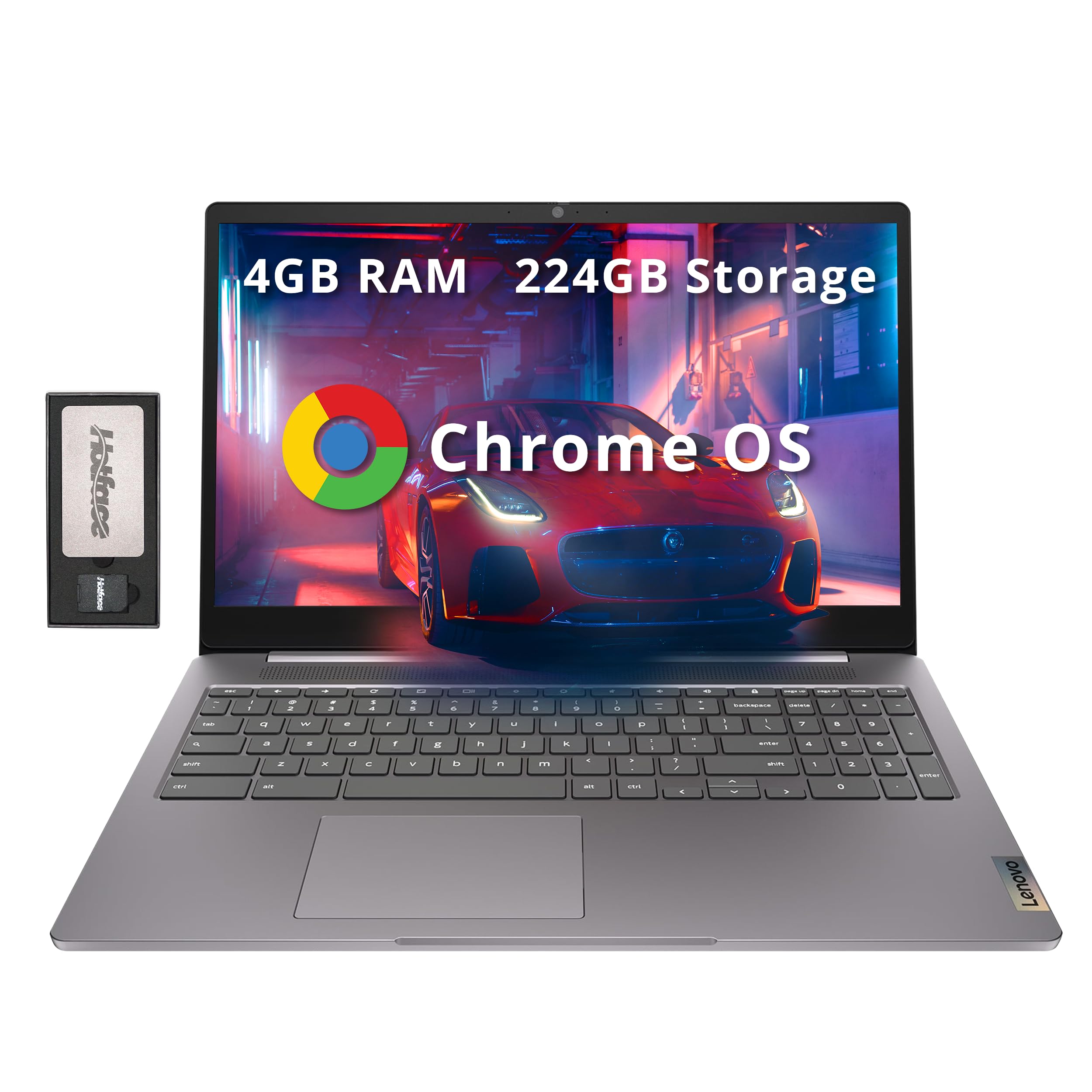 Ordenador Portátil Lenovo Ideapad 3 15.6 Fhd Chromebook De 4 Gb De Ram 224 Gb - Venta Internacional.