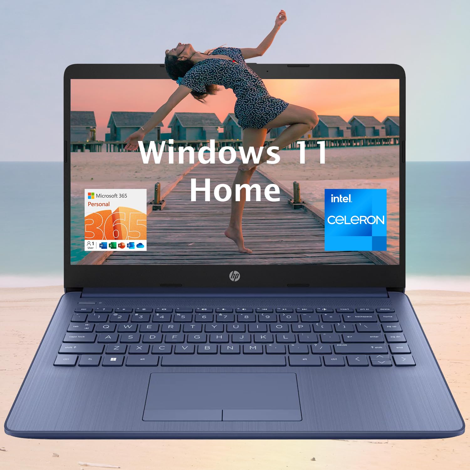 Foto 1 | Portátil Hp Portable 14'' Hd Intel Celeron N4120 8 Gb Ram 64 Gb - Venta Internacional.