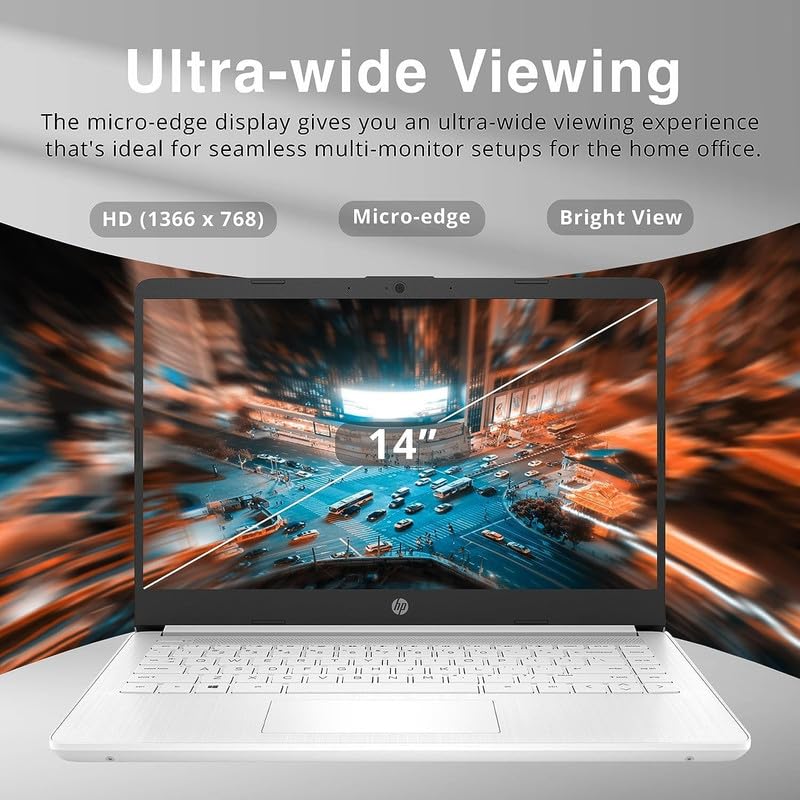 Foto 4 pulgar | Ordenador Portátil Hp 2024 Premium 14 Micro-edge, 8 Gb De Ram, 192 Gb, Windows 11 - Venta Internacional.