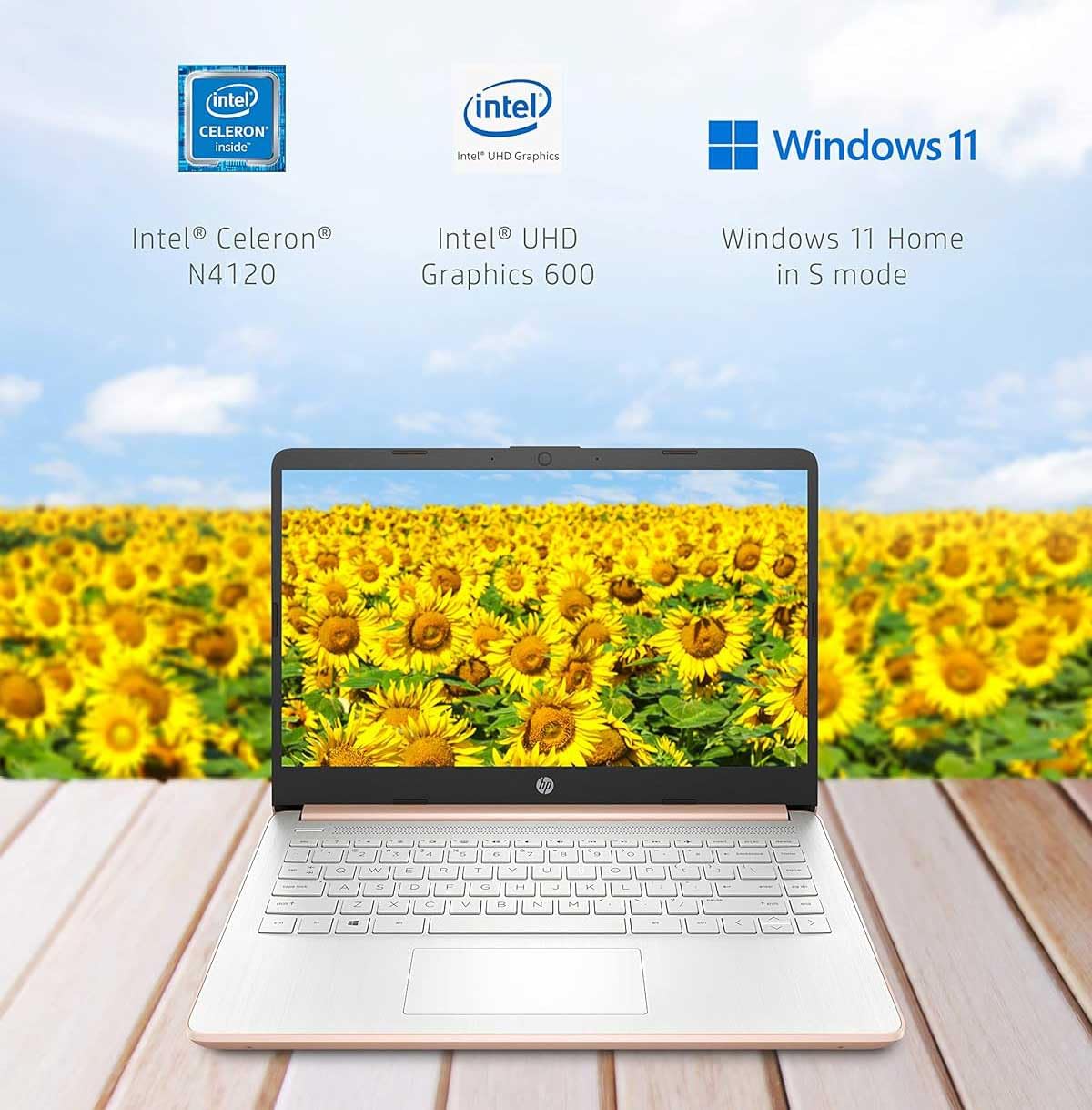 Foto 4 pulgar | Portátil Hp School And Business De 14 Pulgadas Intel N4120 16 Gb/64 Gb - Venta Internacional.