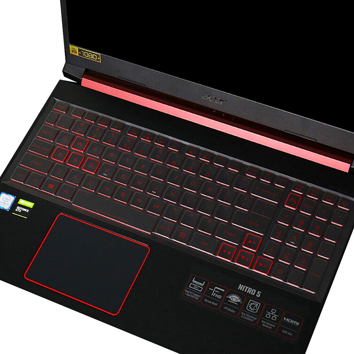Foto 2 pulgar | Funda De Teclado Mubuy-gol Para Acer Nitro 16/5/17, Predator Helios - Venta Internacional.