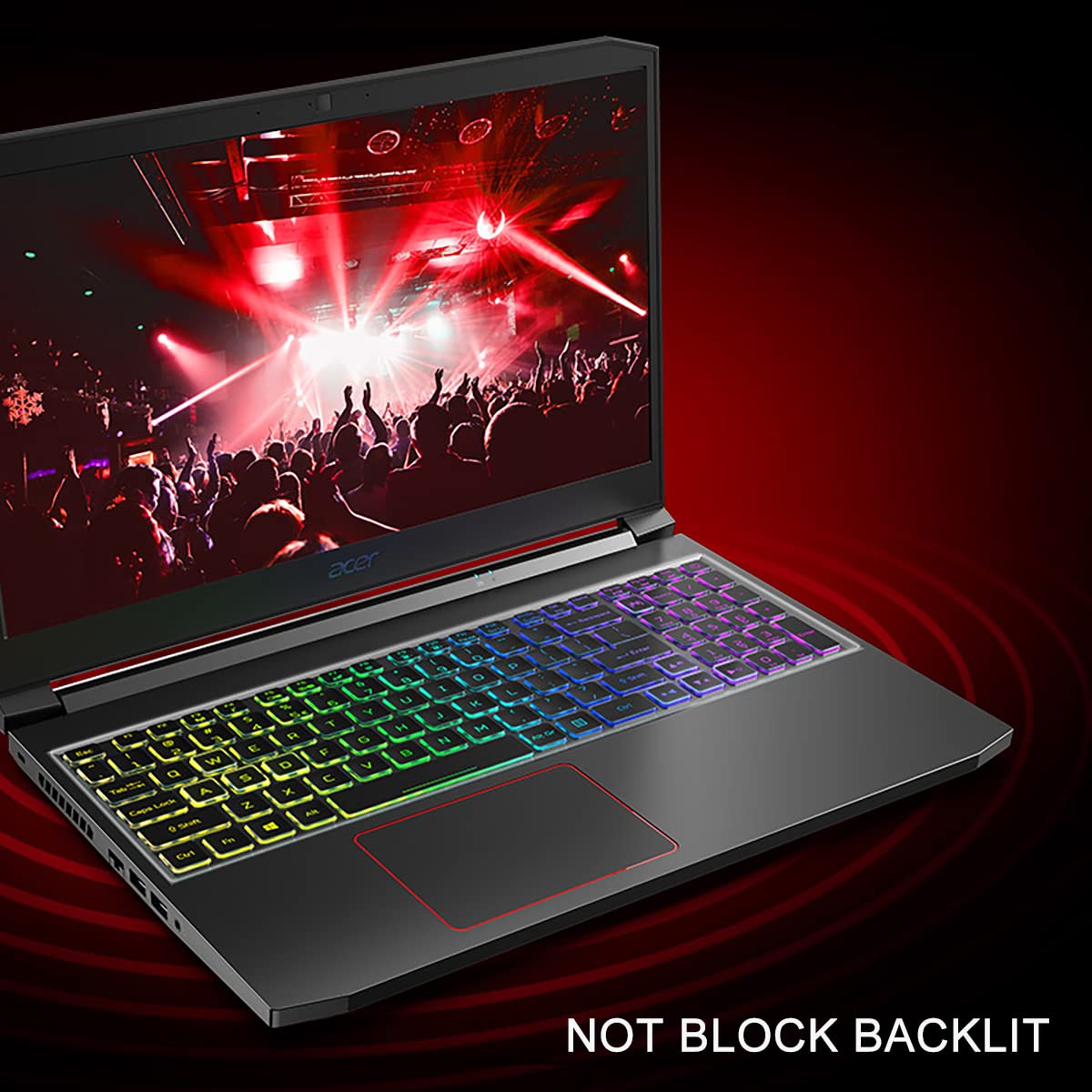 Foto 8 pulgar | Funda De Teclado Mubuy-gol Para Acer Nitro 16/5/17, Predator Helios - Venta Internacional.