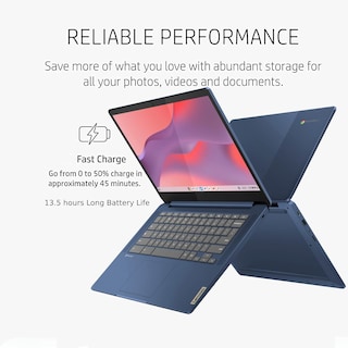 Foto 3 | Ordenador Portátil Lenovo 2024 Slim 3 Chromebook 14 Fhd 4 Gb Ram 64 Gb - Venta Internacional.