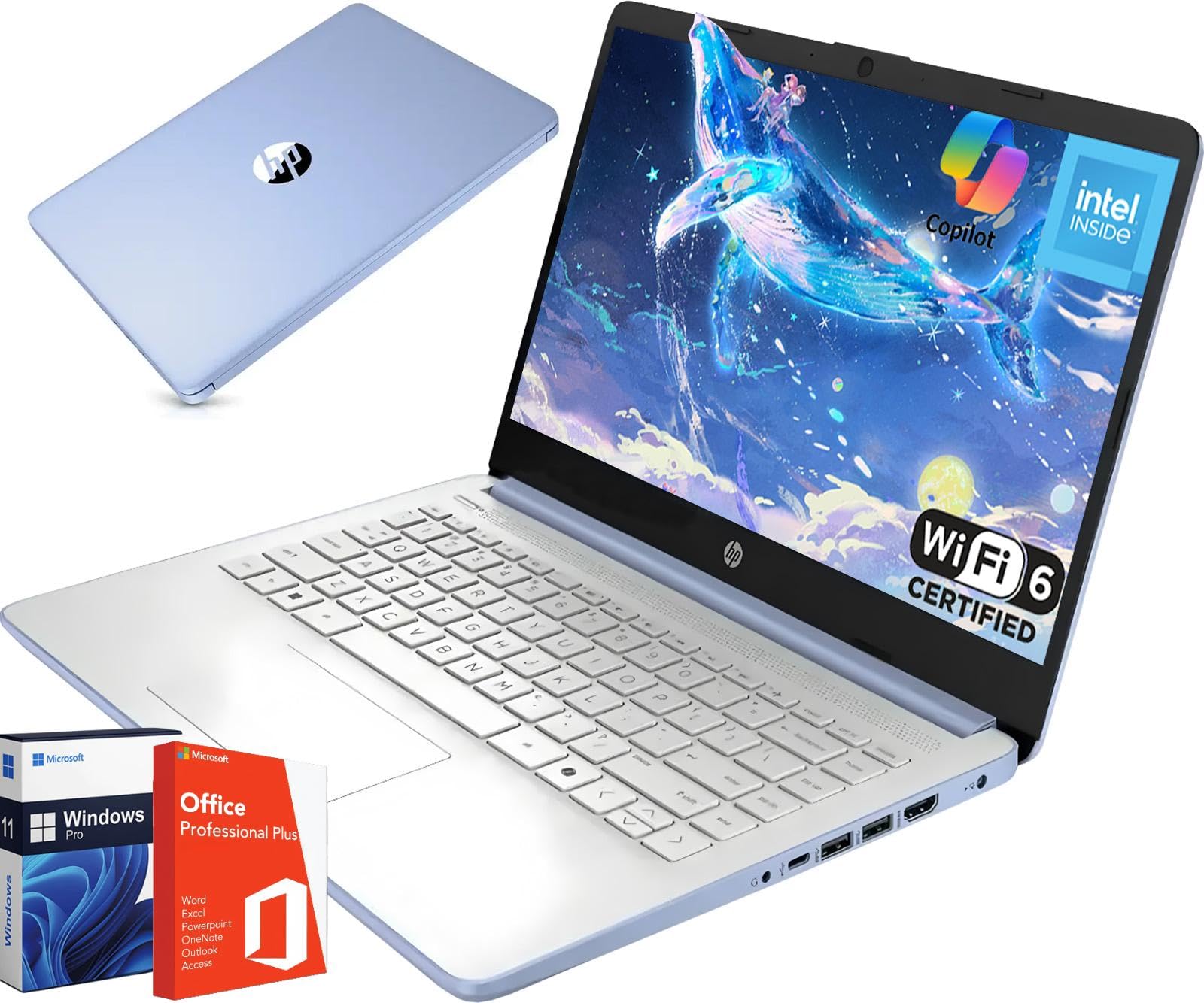 Foto 2 pulgar | Laptop Hp 2025 New Student Business 14'' Intel N150 16gb Ram - Venta Internacional.