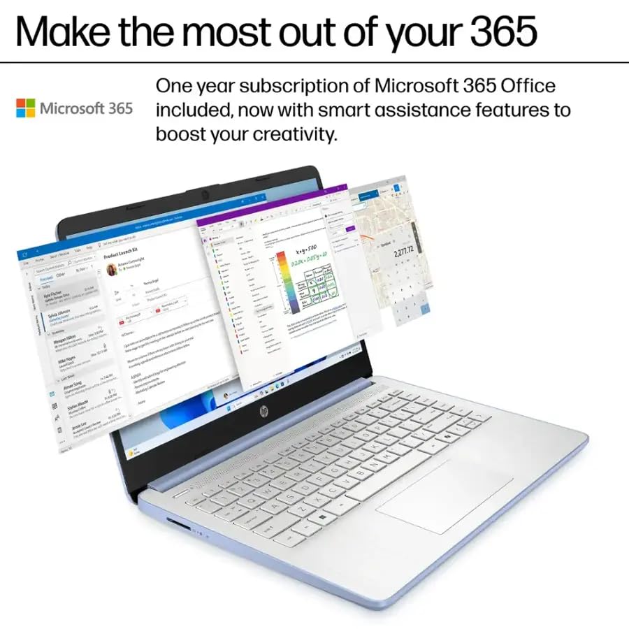 Foto 3 pulgar | Laptop Hp 2025 New Student Business 14'' Intel N150 16gb Ram - Venta Internacional.