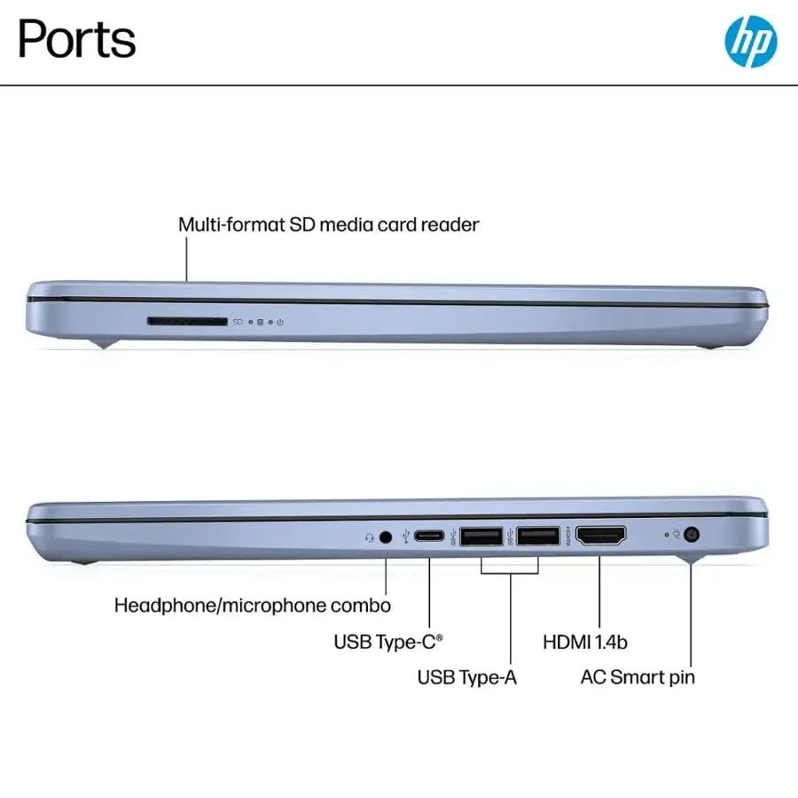 Foto 5 pulgar | Laptop Hp 2025 New Student Business 14'' Intel N150 16gb Ram - Venta Internacional.