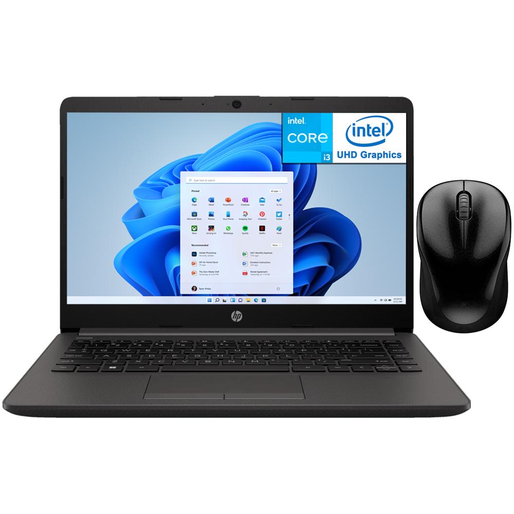 Laptop Hp 240r G9 Intel Core I3 1315u 24gb Ram 512gb Ssd 14'' Windows 11 Home Teclado En Español + Mouse Dxt