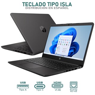 Foto 4 | Laptop Hp 240r G9 Intel Core I3 1315u 16gb Ram 512gb Ssd 14'' Windows 11 Home Teclado En Español
