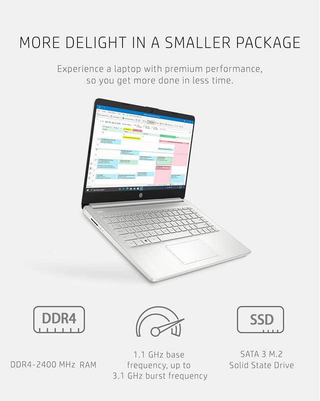 Foto 4 pulgar | Laptop Hp Newest 14 Para Estudiantes Y Empresas Intel Pentium De 16 Gb - Venta Internacional.