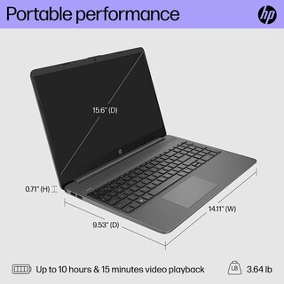 Foto 3 | Ordenador Portátil Hp Essential De 15,6 Pulgadas Con Pantalla Fhd Intel Core I3-1215u De 12 Gb/512 Gb - Venta Inter