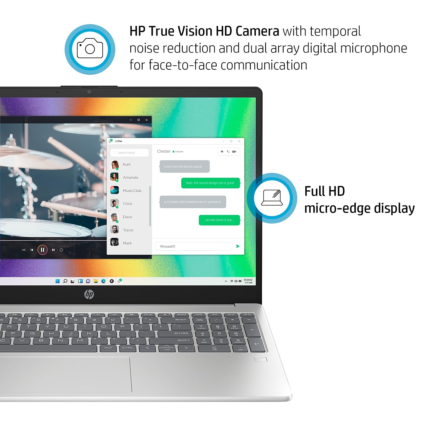 Foto 5 pulgar | Ordenador Portátil Hp De 15,6 Pulgadas, Full Hd, Intel Core I5-1135g7, 8 Gb De Ram, 256 Gb, Ssd - Venta Internacional.