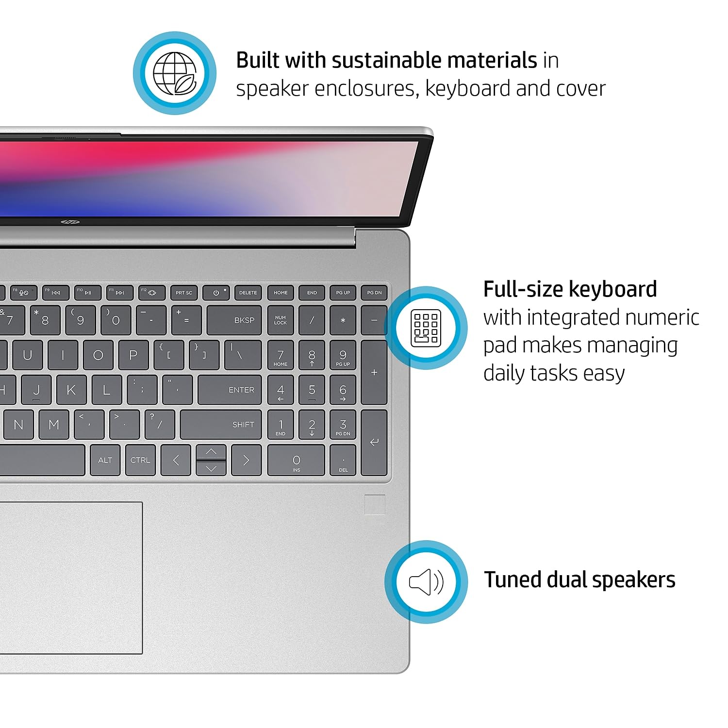 Foto 5 | Ordenador Portátil Hp De 15,6 Pulgadas, Full Hd, Intel Core I5-1135g7, 8 Gb De Ram, 256 Gb, Ssd - Venta Internacional.