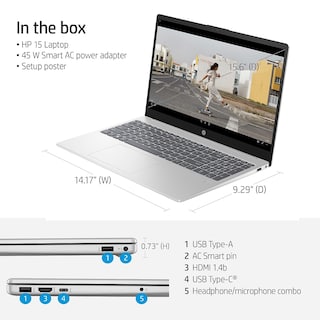 Foto 7 | Ordenador Portátil Hp De 15,6 Pulgadas, Full Hd, Intel Core I5-1135g7, 8 Gb De Ram, 256 Gb, Ssd - Venta Internacional.