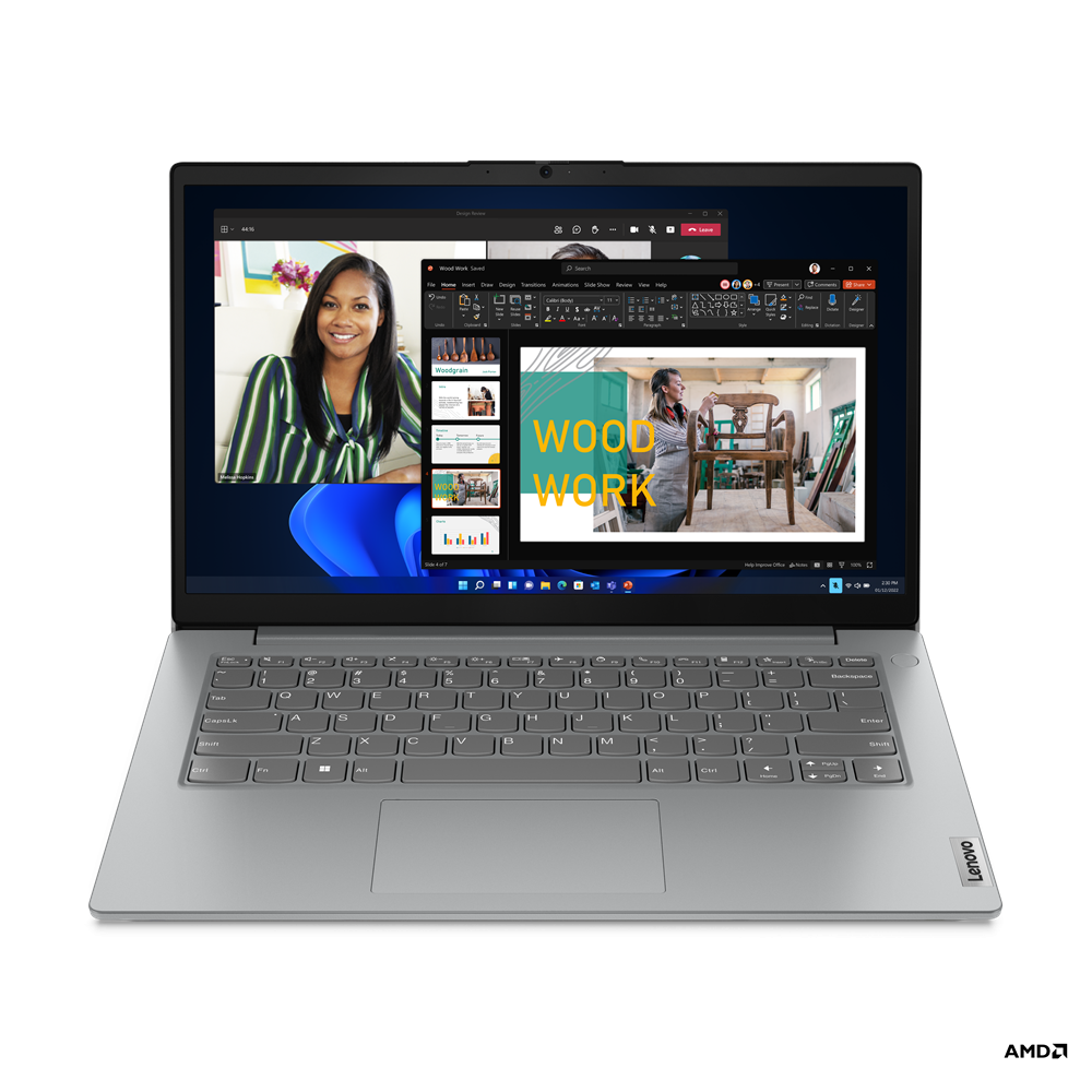 Foto 2 pulgar | Laptop Lenovo V14 G4 Amn 14'' Amd Ryzen 3 7320u Integrada 8gb Ram 256gb Ssd Negro