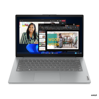 Foto 1 | Laptop Lenovo V14 G4 Amn 14'' Amd Ryzen 3 7320u Integrada 8gb Ram 256gb Ssd Negro