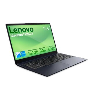 Foto 3 | Combo Laptop Lenovo Ideapad 1 15iau7 Intel Ci5-1235u 8gb 512gb Touch Ssd W11h Azul + Audifonos Bluetooth