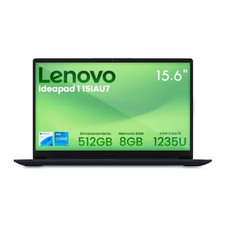 Foto 4 | Combo Laptop Lenovo Ideapad 1 15iau7 Intel Ci5-1235u 8gb 512gb Touch Ssd W11h Azul + Audifonos Bluetooth