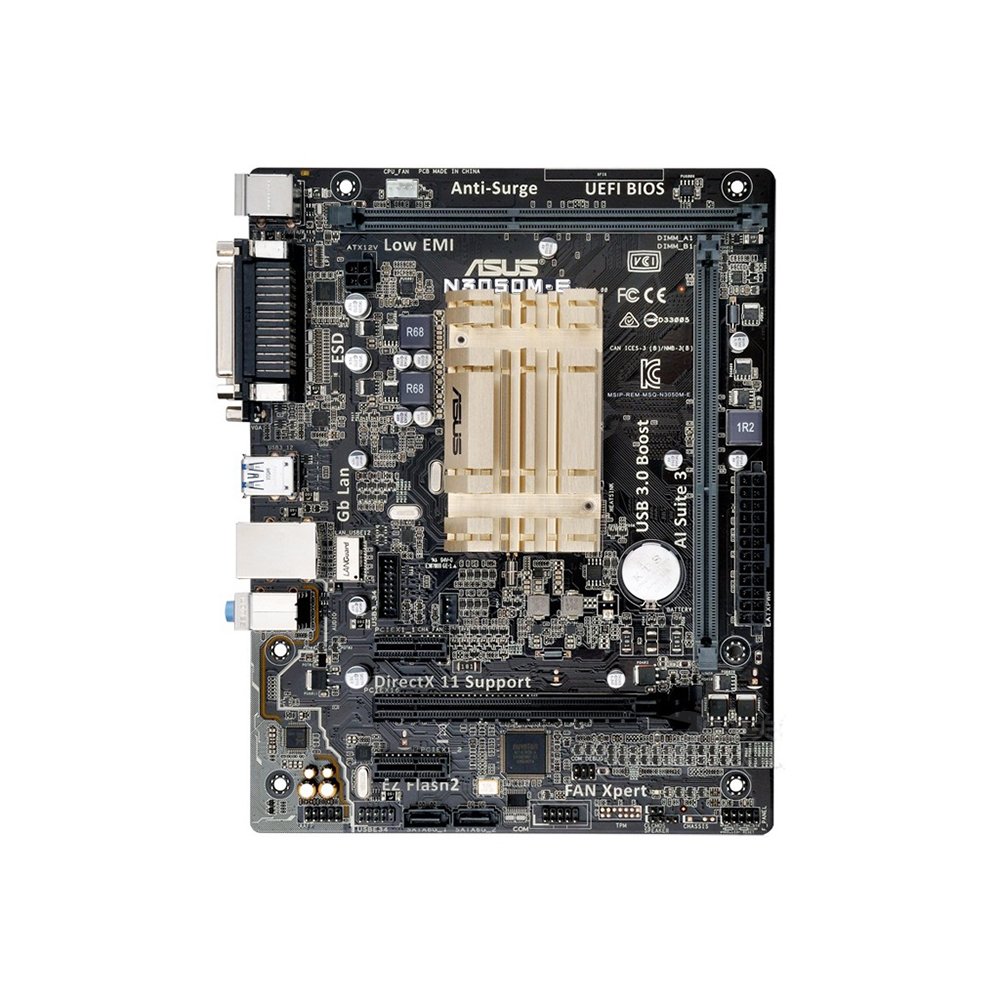 Foto 2 pulgar | Placa Base Asus N3050m-e Micro Atx Ddr3 Con Cpu Integrada - Venta Internacional.