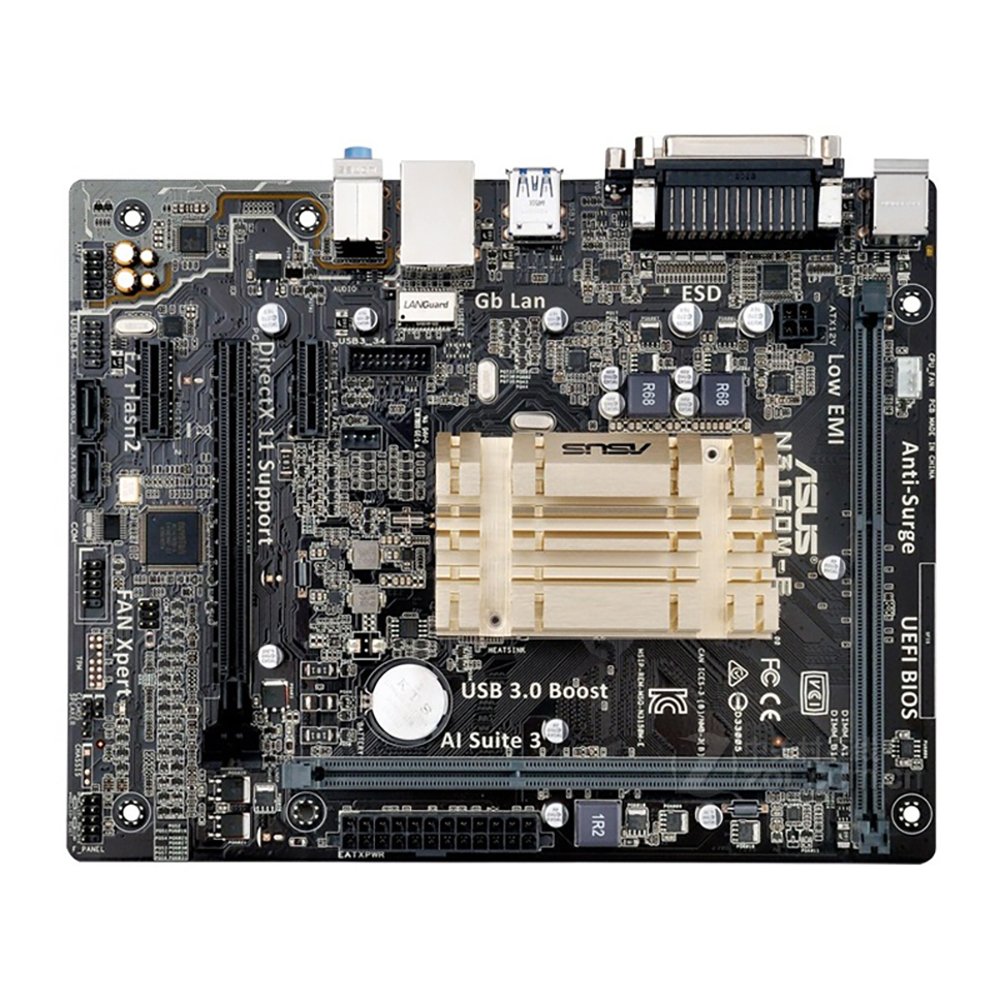Foto 2 pulgar | Placa Base Asus N3150m-e Micro Atx Ddr3 Con Cpu Integrada - Venta Internacional.