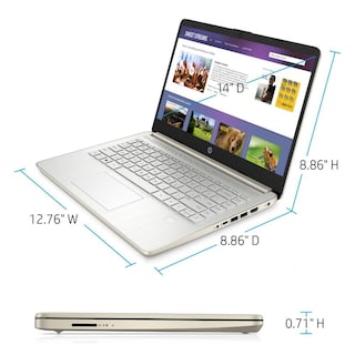 Foto 6 | Ordenador Portátil Hp Stream 14 Hd Con Pantalla Intel Celeron N4020 De 16 Gb De Ram - Venta Internacional.