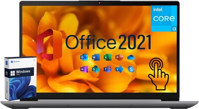 Foto 1 | Ordenador Portátil Lenovo Ideapad 3i Business & Student De 15 6 Pulgadas 12 Gb De Ram 256 Gb Ssd - Venta Internaci
