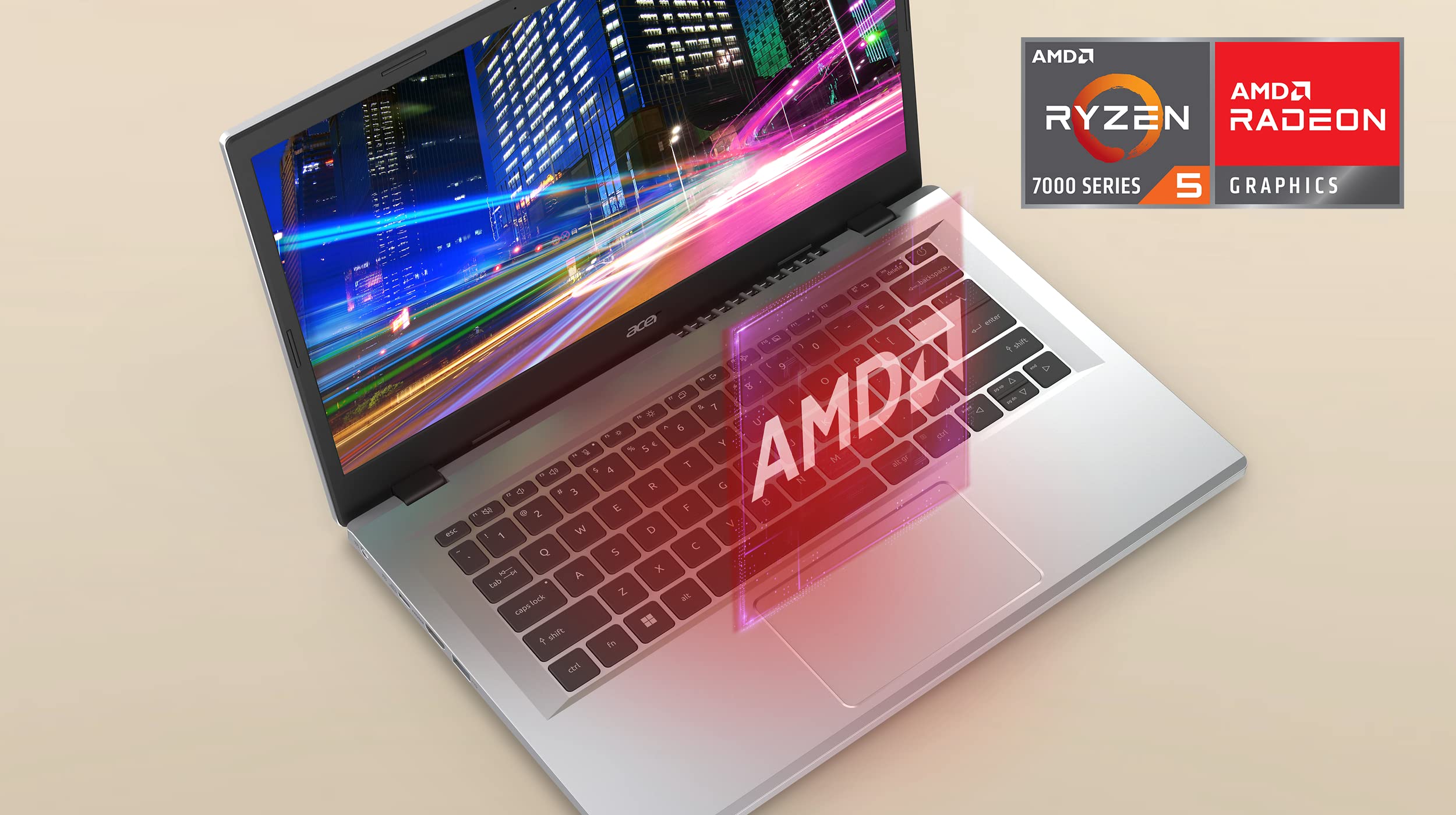 Foto 3 pulgar | Ordenador Portátil Acer Aspire 3 A315-24p-r2sc 15 6 Pulgadas Ryzen 5 7520u De 8 Gb - Venta Internacional.